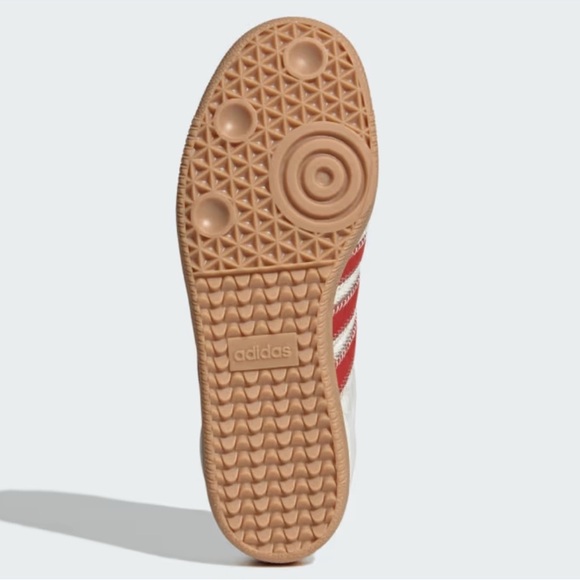 adidas Samba OG Pony Hair Wonder Beige / Cream White / Better Scarlet - Picture 7 of 12